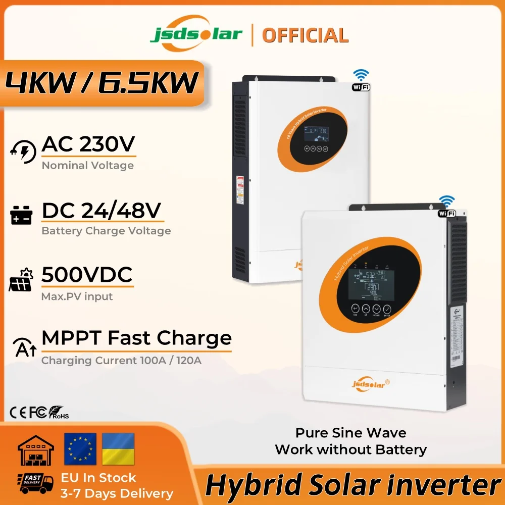 Jsdsolar 4KW 6.5KW … - image