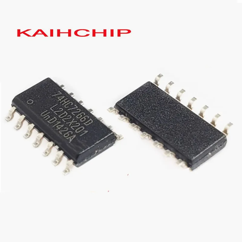 10PCS 74HC7266D SOP14 74HC7266 XNOR Gate 4-Element 2NCMOs 14-Pin SOT/R