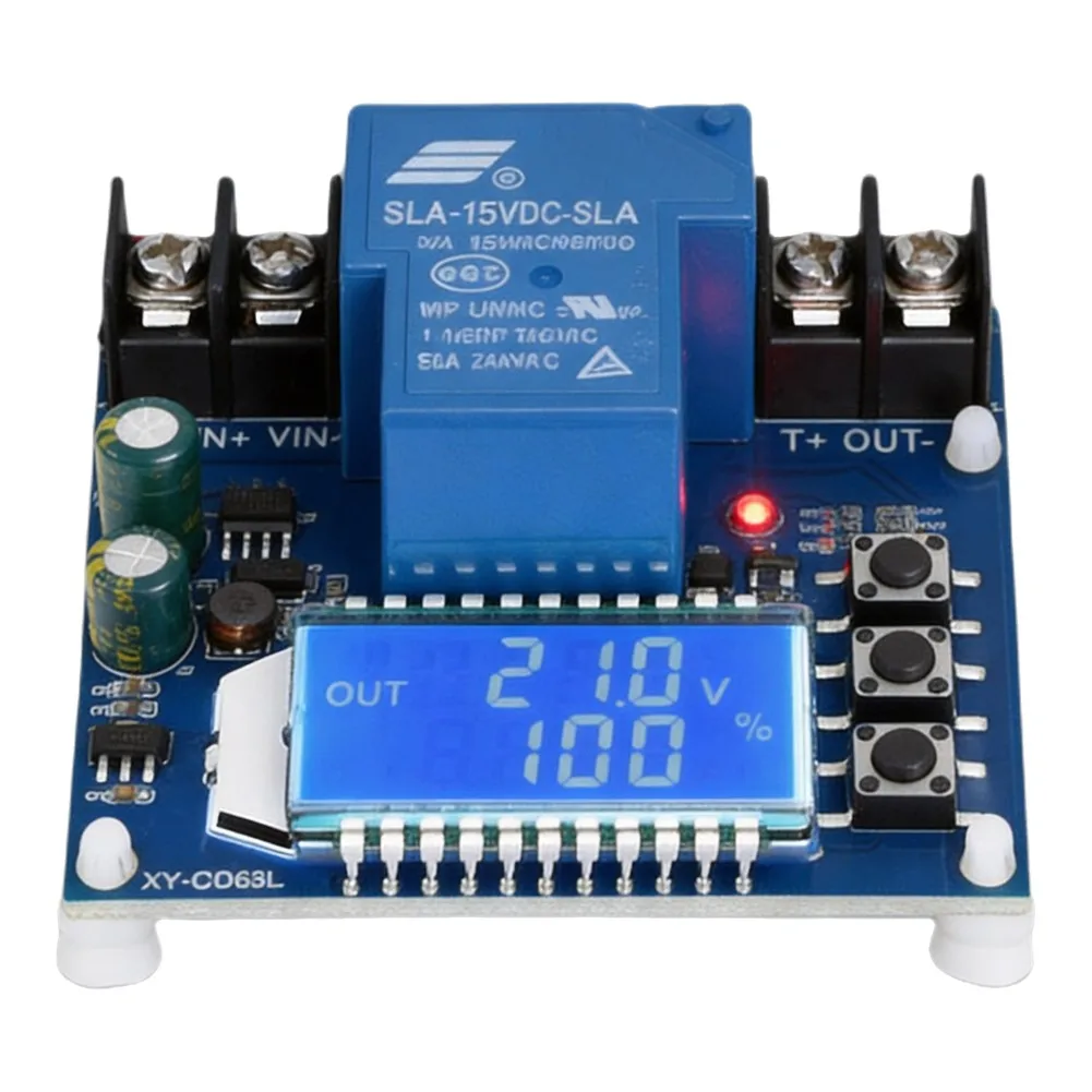 30A For Battery Protection Device for Energy Storage Applications with LCD Voltage Monitoring and Auto-Trigger