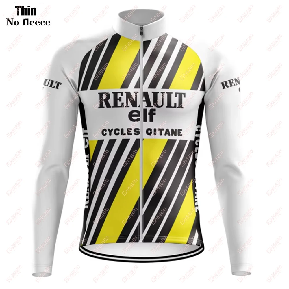 Retro Cycling Jersey for Men MTB Jersey, Bicycle Team Cycling Shirt, Long Sleeve Bike Wear, Premium Cycle Clothes, New 17 Styles