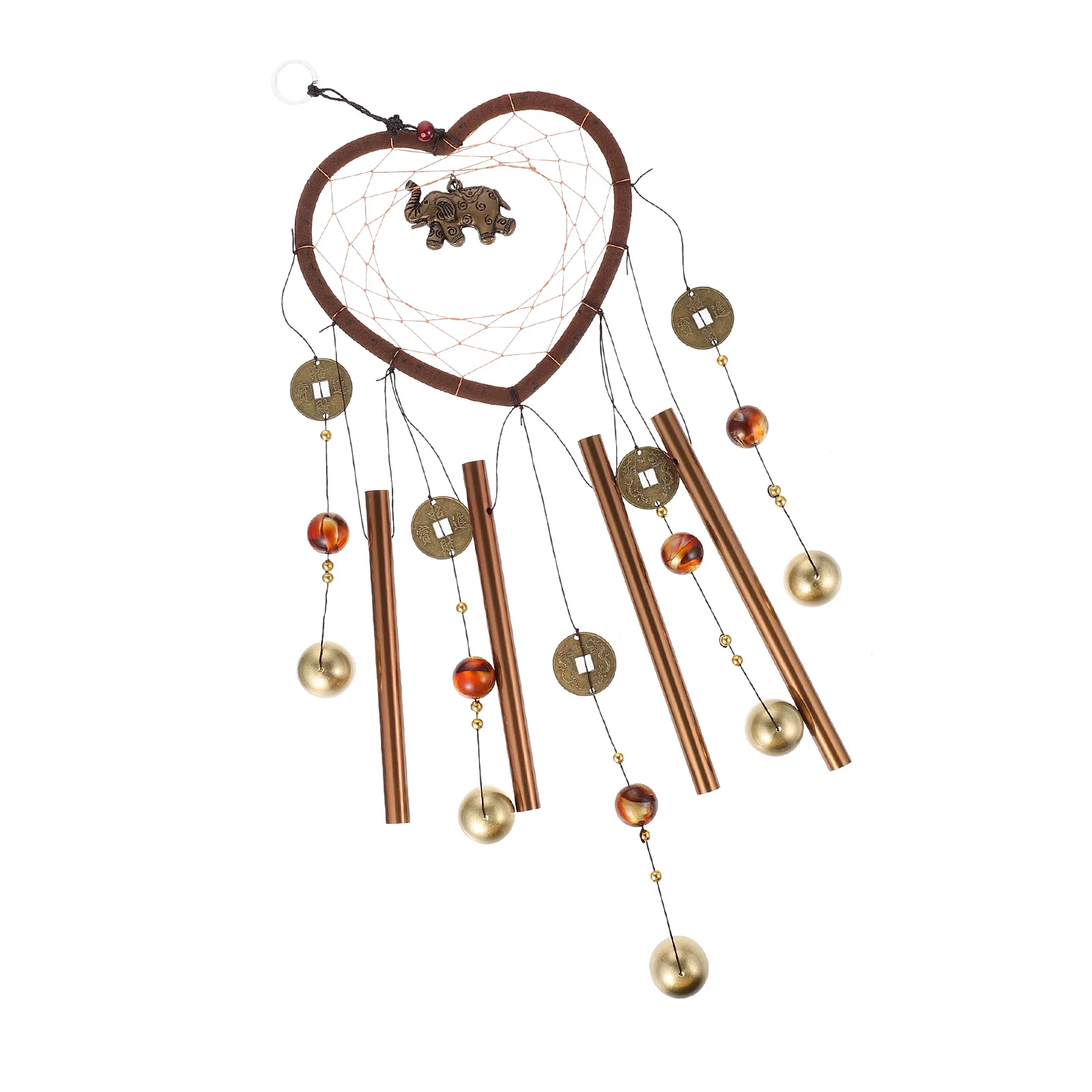 

Dreamcatcher Wind Bell Pendant Elegant Hanging Decor for Balcony Yard Outdoor Wind Chime Bell Pendant