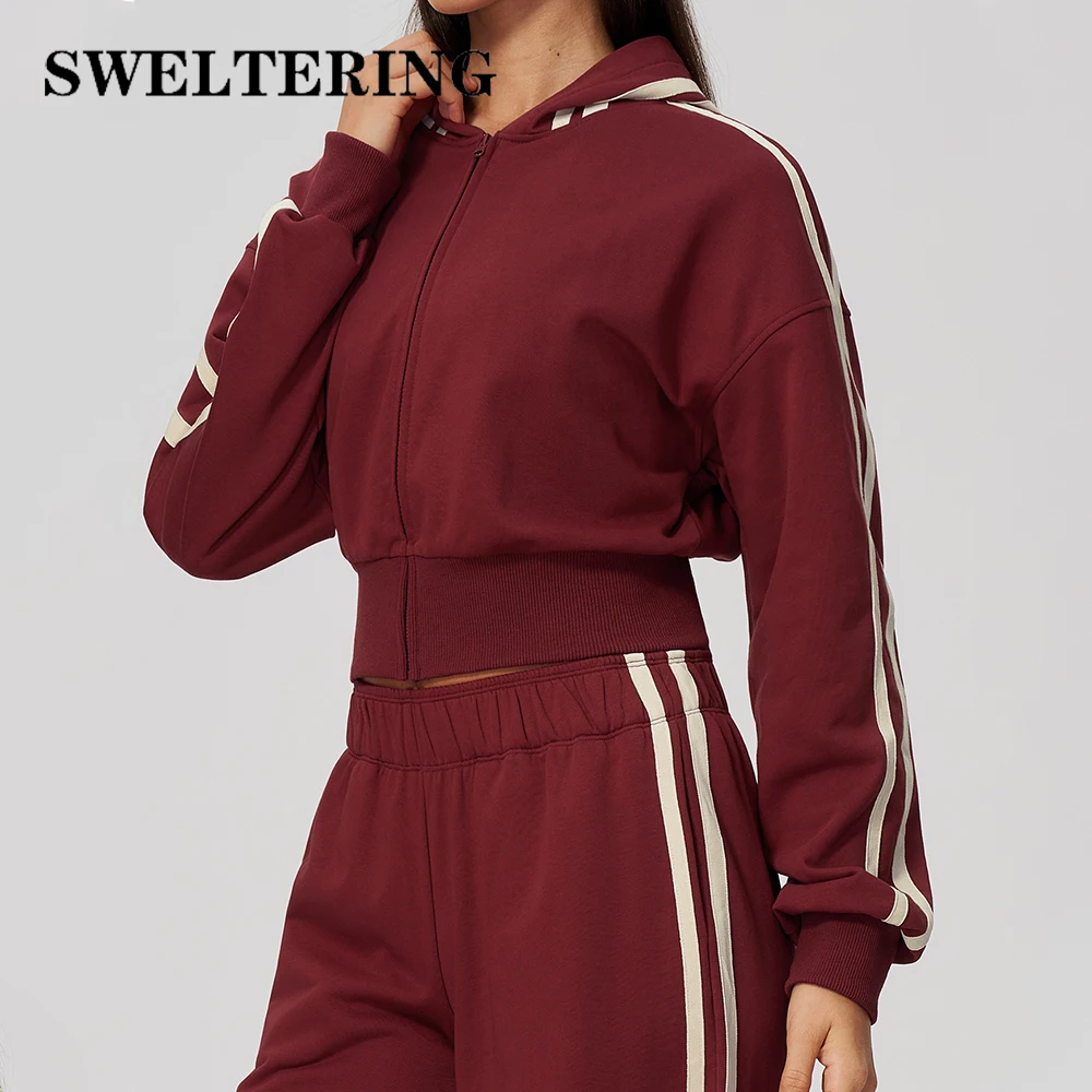 Autumn Winter Thermal Yoga Jacket Women's Zipper Fitness Sports Shirts Gym Workout Long Sleeve Female Outdoor Training Jacket