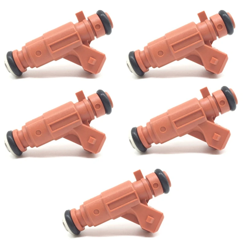 5Pcs Fuel Injectors Nozzle For Citroen C2 C3 Xsara Berlingo Peugeot 206 307 1007 Partner 1.6 16V 2000-2014 0280156034