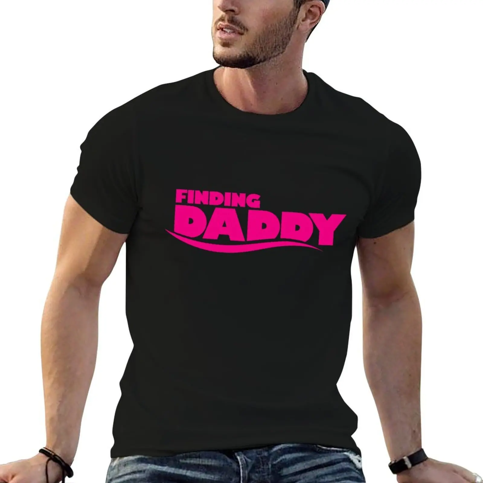 Finding daddy T-Shirt men t shirt cotton 100% cotton t shirts man 100% t shirt man designer T-shirt