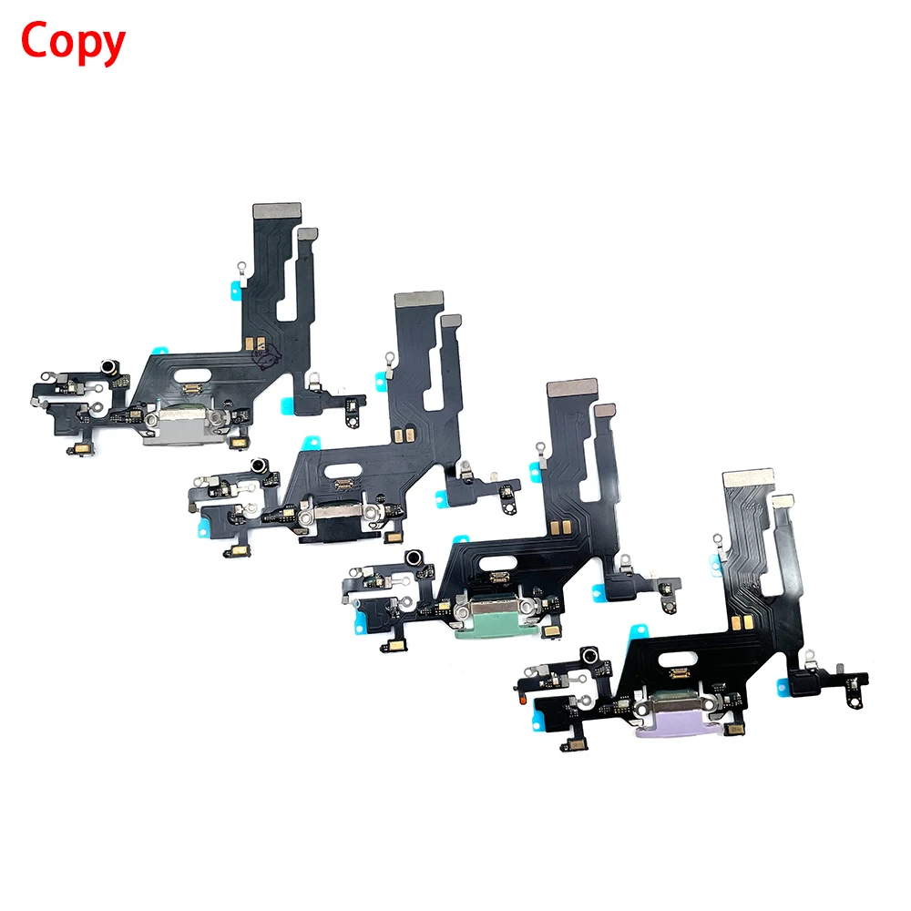 50Pcs，New Tested USB Charger Charging Port Jack Dock Flex Cable Connector Microphone Board For iPhone 11 / 11 Pro / 11 Pro Max