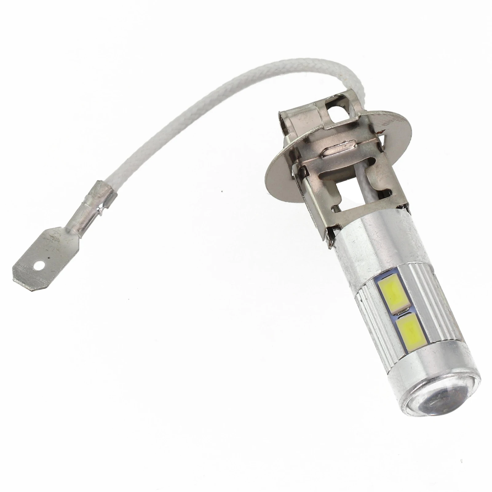 

2PCS H3 50W 6000K 1200Lumens​ High Power Car LED Bulbs White COB Led Technoloty LED Chip Car Light Gadgets Long Service Life