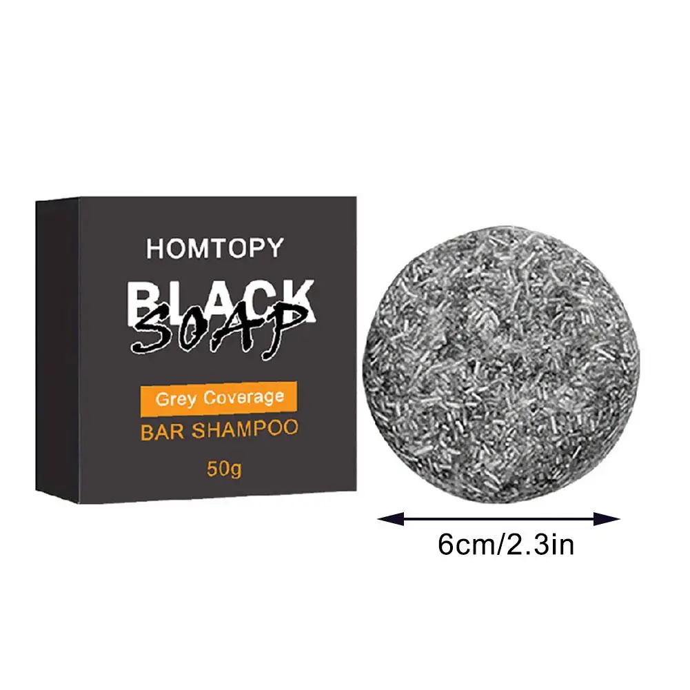 Bamboo Charcoal Shampoo Soap Deep Cleansing Scalp Strengthening Nourishing Repairing Dry Hair Soap Hair Loss Prevention Products