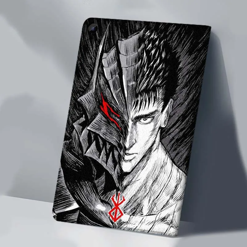 Berserk Fashion Anime Tablet Case For Samsung Galaxy Tab A A7 A8 A9 A11 S6 S11 Lite Plus 10.1 10.4 10.5 بوصة