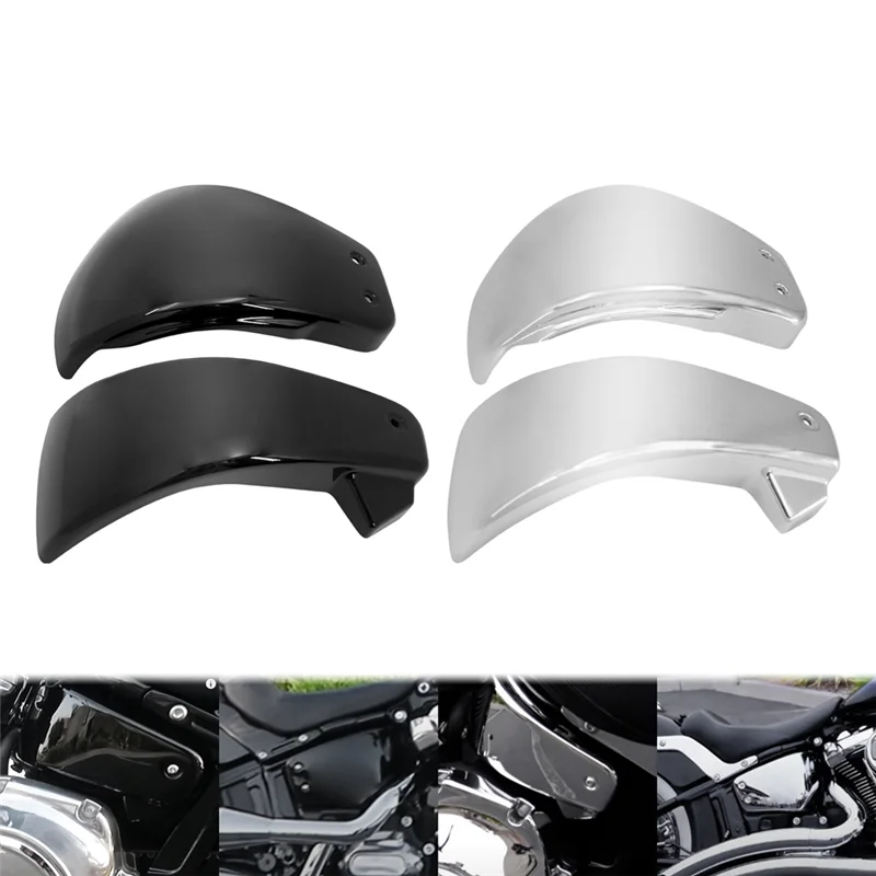 

NEW-For Softail M8 Breakout Fat Boy FXDR Fat Street Bob Side Battery Cover Flat Side Cover 18-21