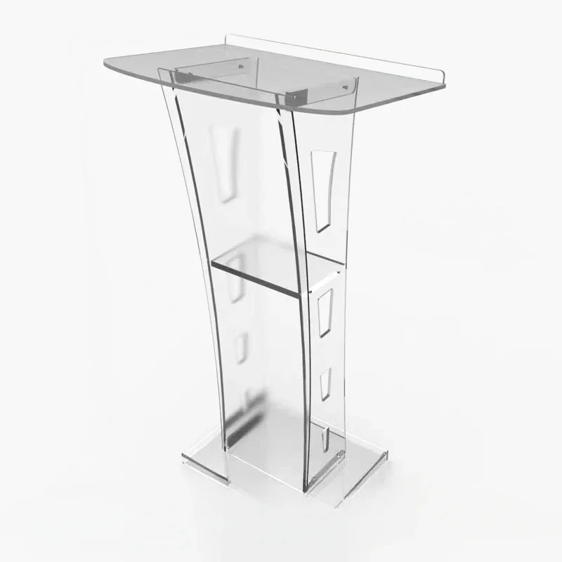 

Acrylic podium removable welcome stage hosting