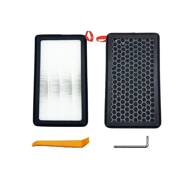 New Arrival Filtration Activated Carbon Filter Fit For Tesla Model 3/Y HEPA Air Filter Conditioner Replacement Kit