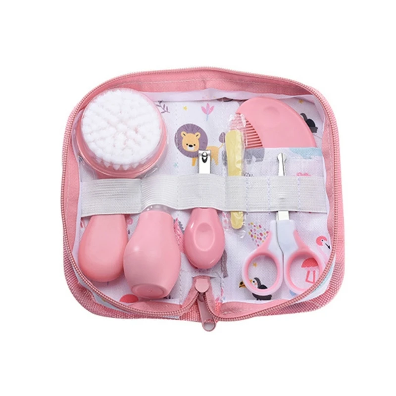 Convenient Baby Grooming Set Versatile 6pcs Baby Kits Newborn Nursery Health Care Must Have Tools for Daily Infant Needs