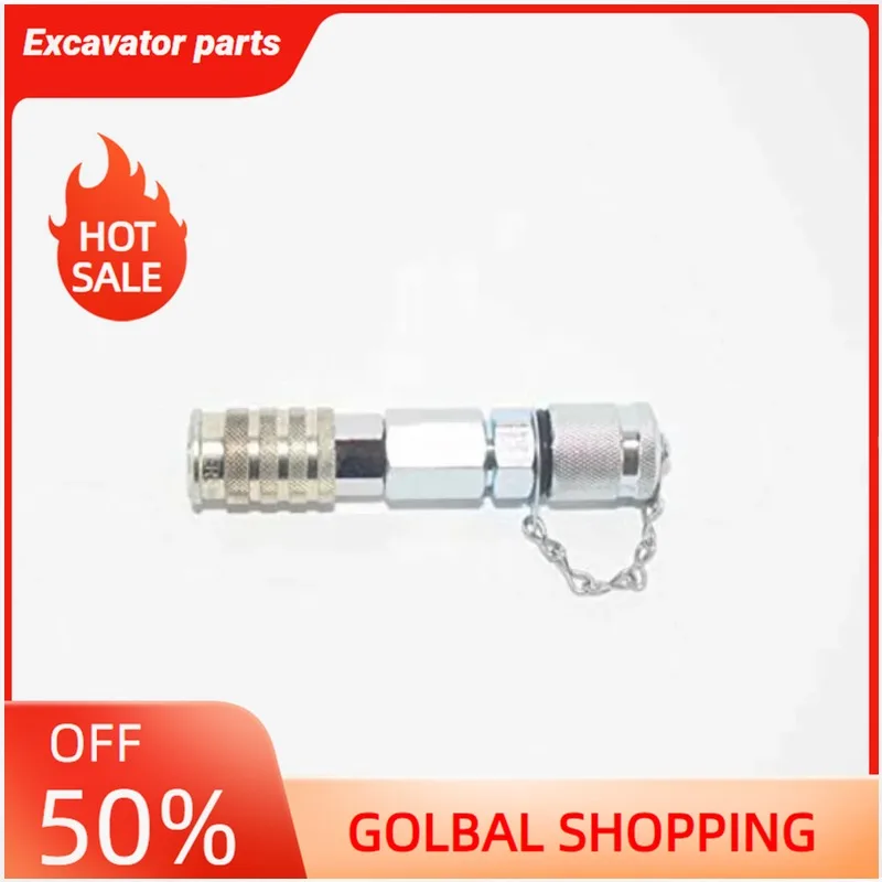 Hydraulic Pressure Test Coupling Kit SWE den Excavator