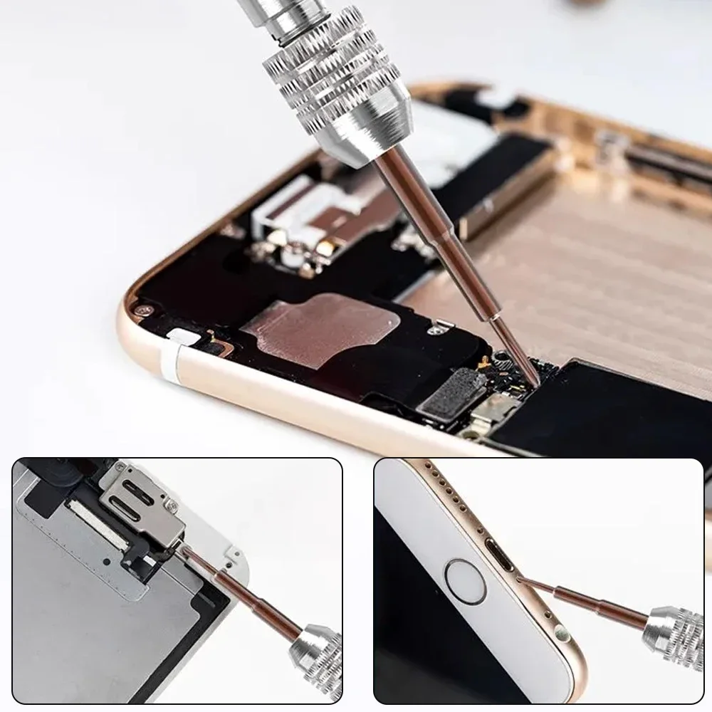 Multifunctional 5 In 1 Screwdriver Set Disassembly Screwdriver Slotted Cross Plum Blossom Computer Glasses Clock Maintenance