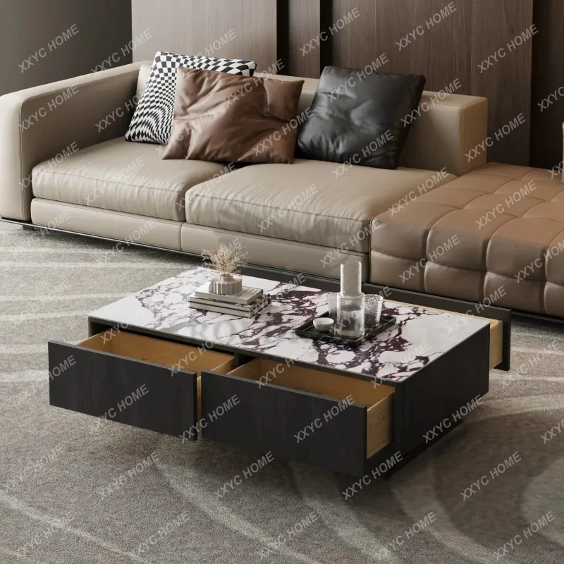 XXMedieval coffee table  minimalist light luxury high-end living room home, combination