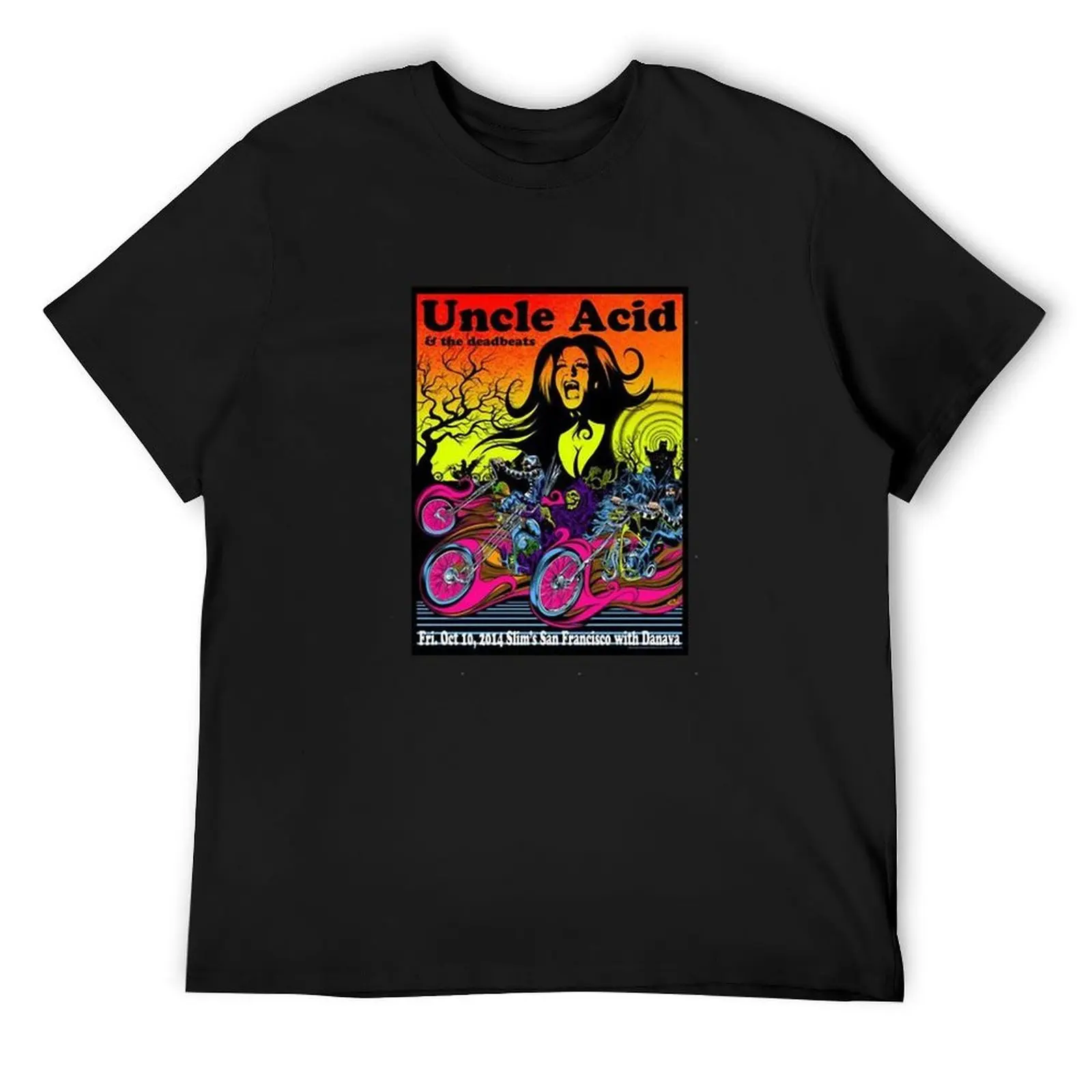 

Uncle Acid (3) T-Shirt sports fans anime clothes Aesthetic clothing mens designer clothes