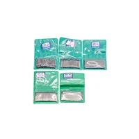 50 Uds. Fresas para pulir dientes dentales, pulidores de diamante, vástago de acero inoxidable de 1,6mm, herramientas Autoclavables de alta dureza