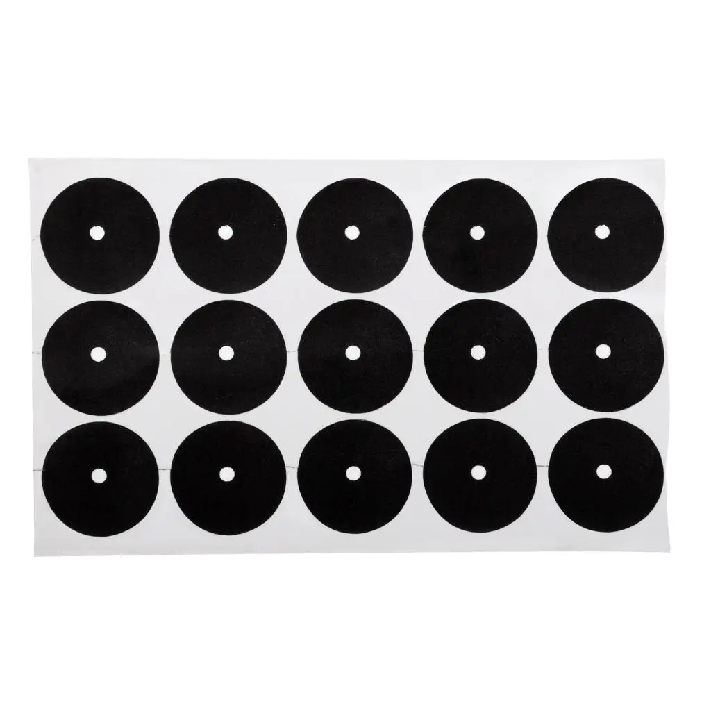 15Pcs American Pool Table Billiard Cue Ball Point Position Sticker Marker