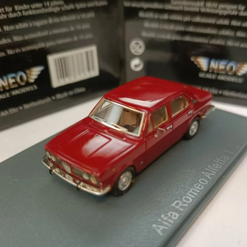 

1:87 Scale Alfa Romeo Alfetta 1.6 Alloy Car Model