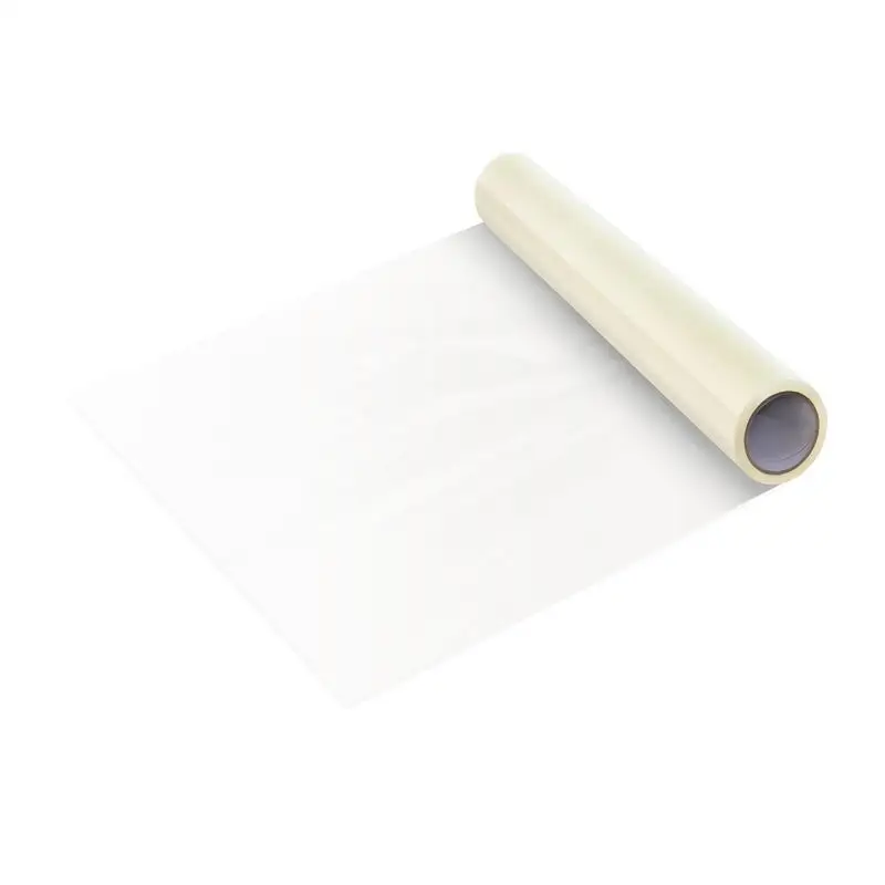 

Carpet protection film, 91.4 cm x 61.4 m, floor and surface protection with self-adhesive backing and easy installation, self-adhesive polyethylene car mat protection roll