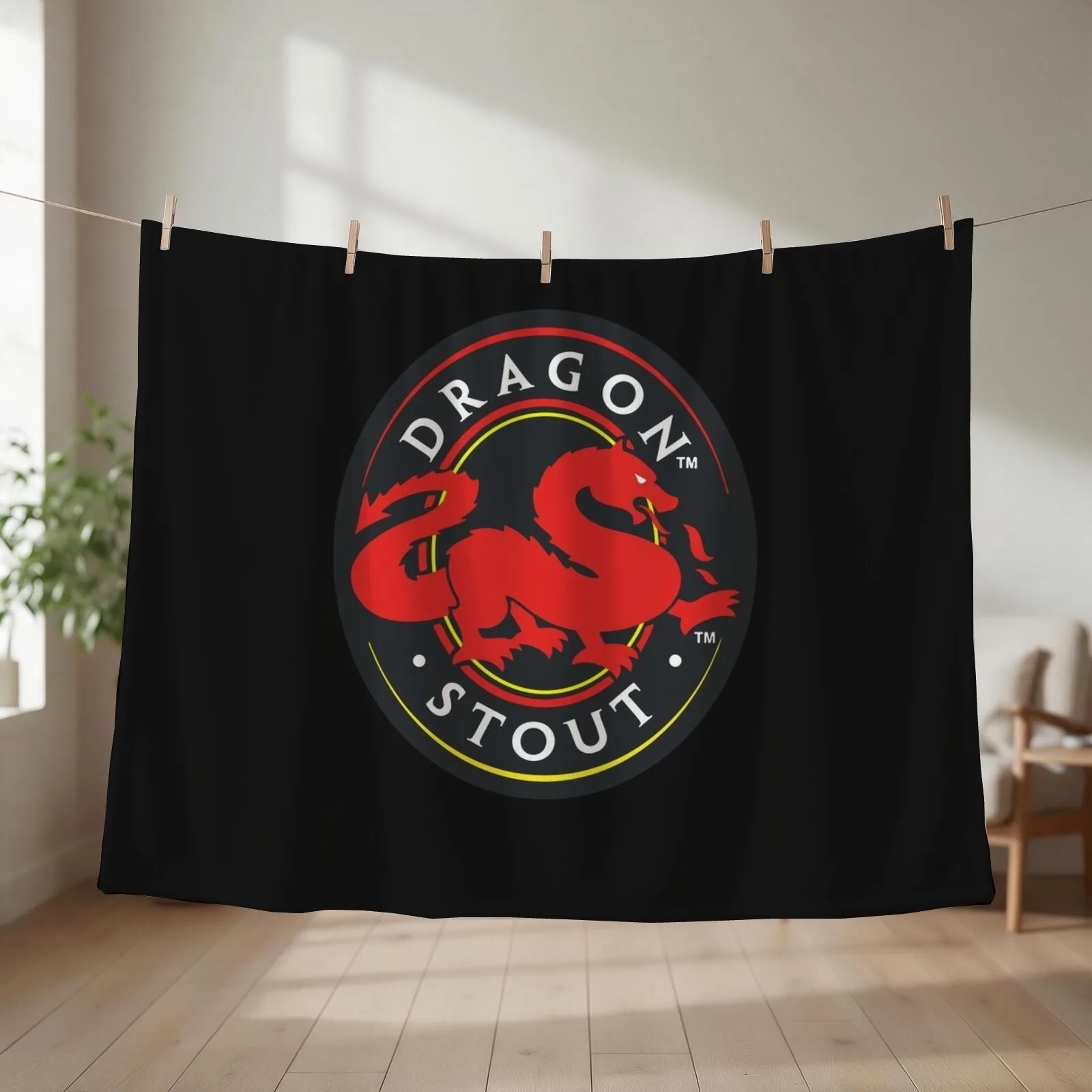 Jamaican Dragon Stout Throw Blanket Cute for babies Summer Designers Blankets