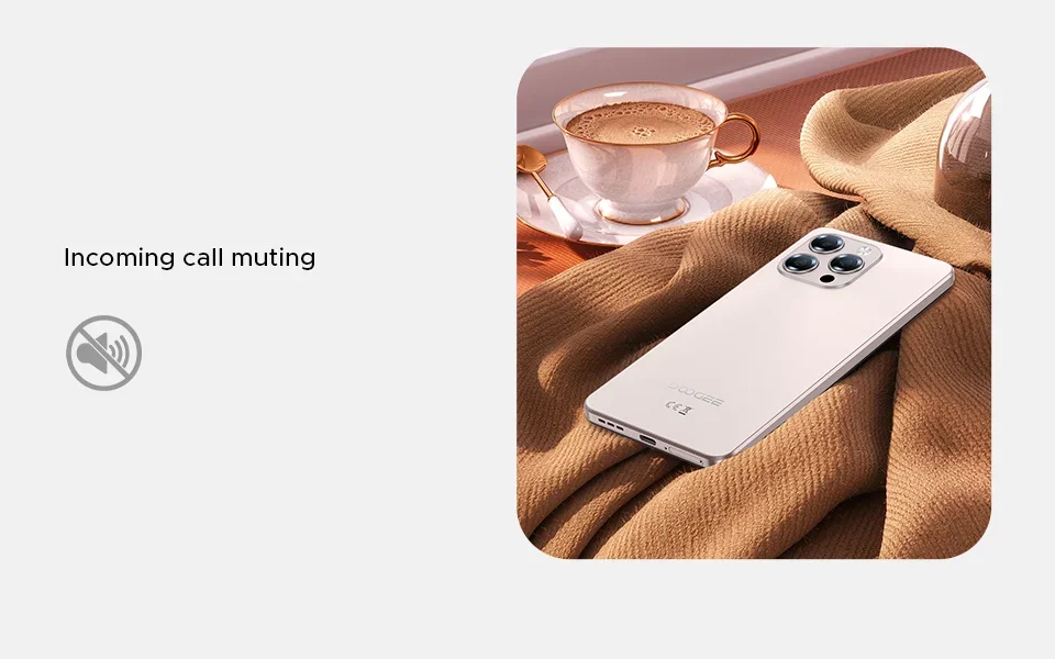 DOOGEE Note58 Pro Smartphone 6.75" HD+ Display Telephon Portable 8GB RAM 256GB ROM 6250mAh Battery Android 15 NFC Mobile Phones