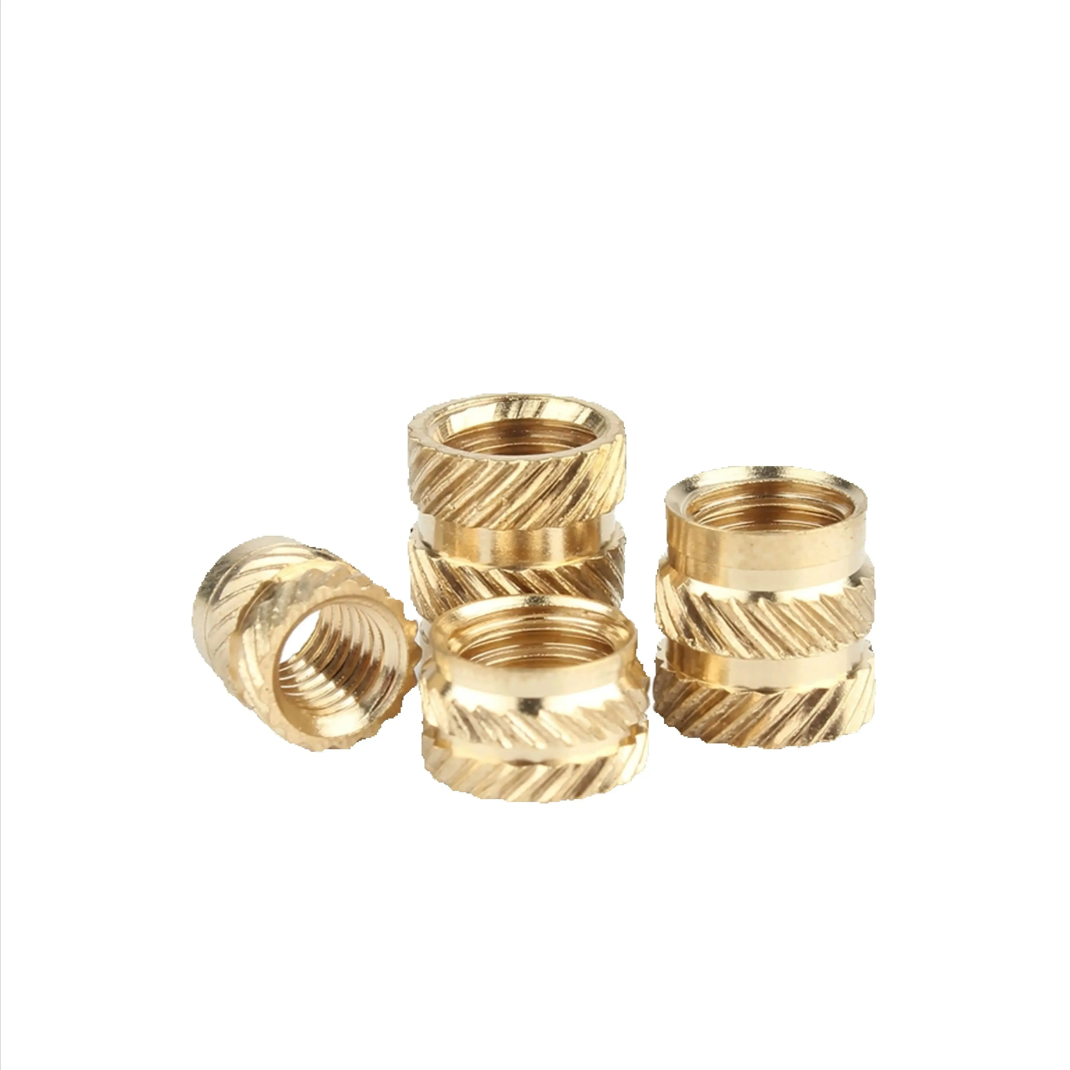 Seleadlab 50/100/200pcs M3 3x5x4 Threaded Insert Knurled Brass Embedment Nut For 3D Printer Voron 2.4 Trident