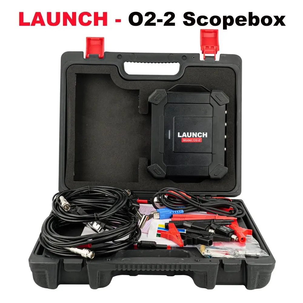 LAUNCH X431 S2-2 Sensorbox Tester O2-2 Automotive Oscilloscope 4 channel 100MHz Compatible With OBD Diagnostic Tool X431 PAD2/3