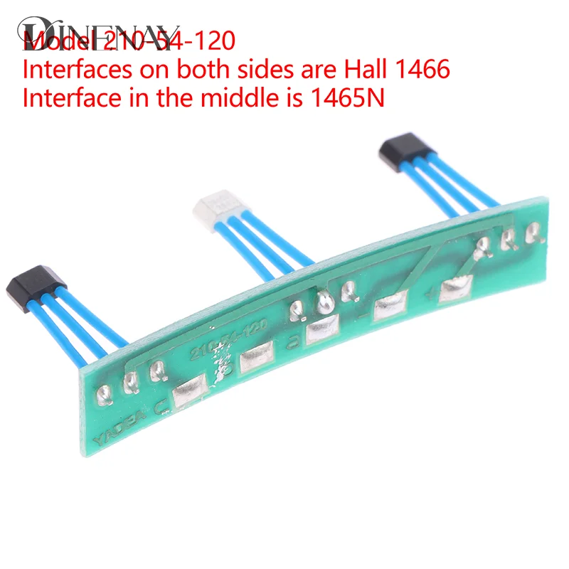 1Pc Hall 1466-1465N Two-Wheel Electric Vehicles Hall Sensor 1466-1465N Hall Board Hall 120 °C For Electric Bike Motors