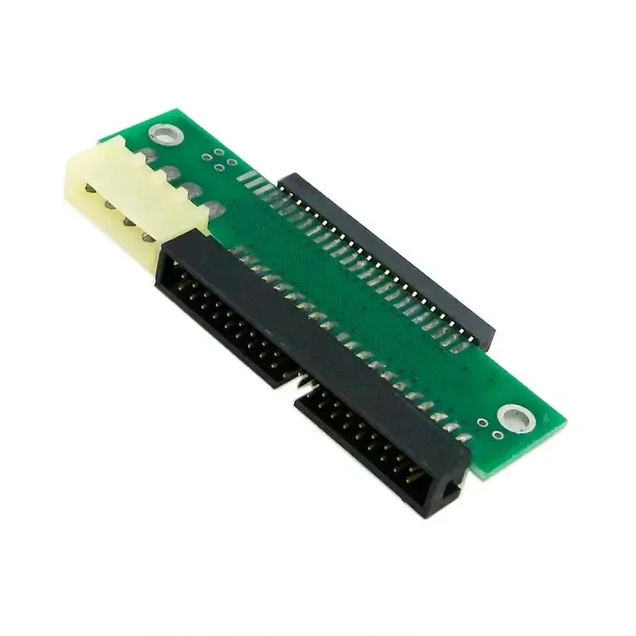 Smarll Laptop Notebook 44pin 2.5" IDE to 40pin PC 3.5" IDE Adapter PCBA with IDE Power for Hard Disk Drive
