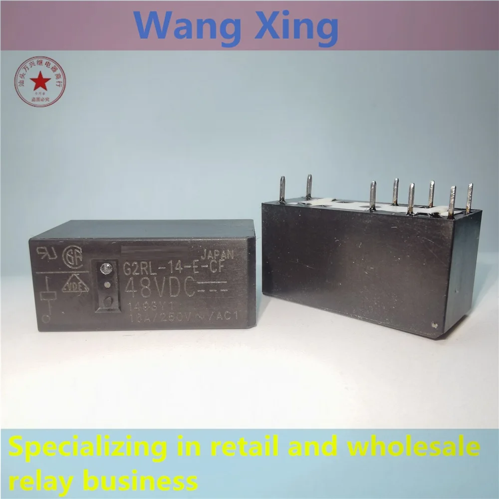 G2RL-14-E-CF 12VDC 24VDC 48VDC Electromagnetic Power Relay 8 Pins