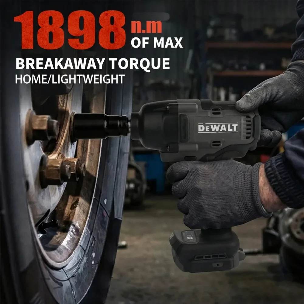DeWalt DCF99M High Torque Brushless 20V Electric Impact Wrench Powered Electric Durable for Professiona Naked Tool
