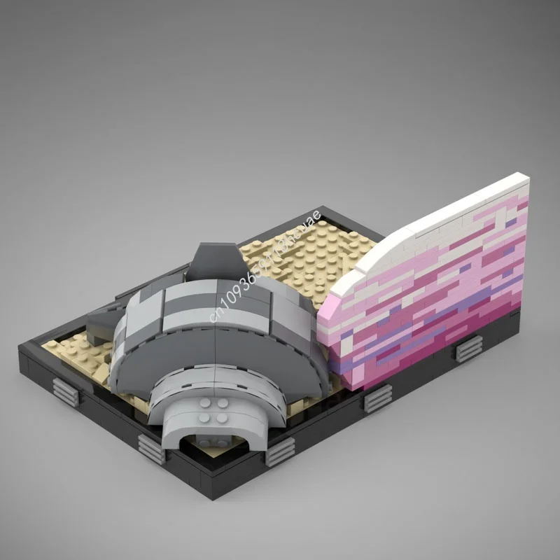 

469pcs MOC The Scavenger Diorama Collection Model Building Blocks Architecture Assemble Education Toy Brick Christmas Gift Kids