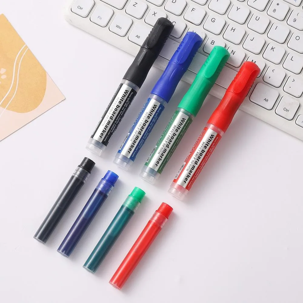 2-ручки-10-стержней-ручка-для-доски-большой-емкости-черный-красный-синий-зеленый-многоразовый-маркер-учебные-принадлежности-школьные-канцелярские-принадлежности