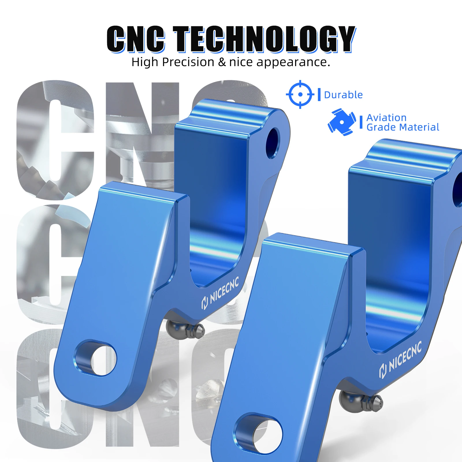 NICECNC Für Polaris RZR XP 1000 2015-2021 UTV Vorderer Stabilisatorhalter Für Polaris RZR 900 XP Turbo General 1000 Aluminium – Detail 6