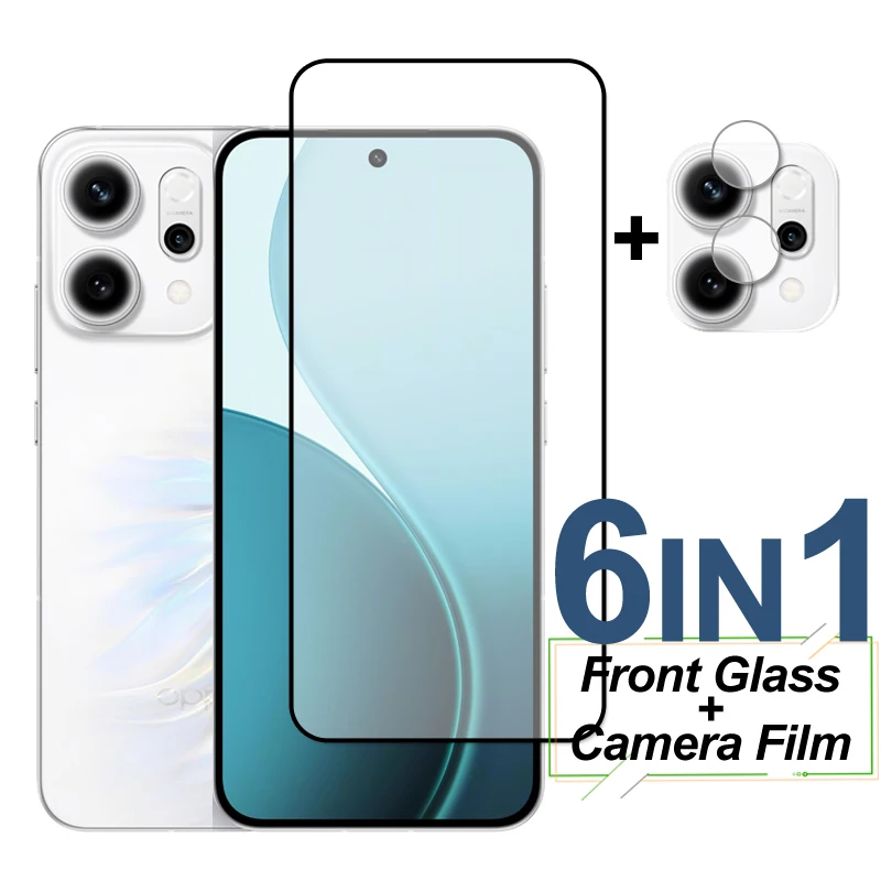 For OPPO Reno14 Pro Glass OPPO Reno14 Pro Screen Protector Full Cover Tempered Glass Protective Camera Lens Film On Reno 14 Pro