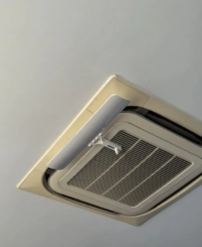 Universal Ceiling Air‑conditioner Wind Deflector, Central Cassette AC Air Guide Baffle, Anti‑Direct‑Blow Wind Shield