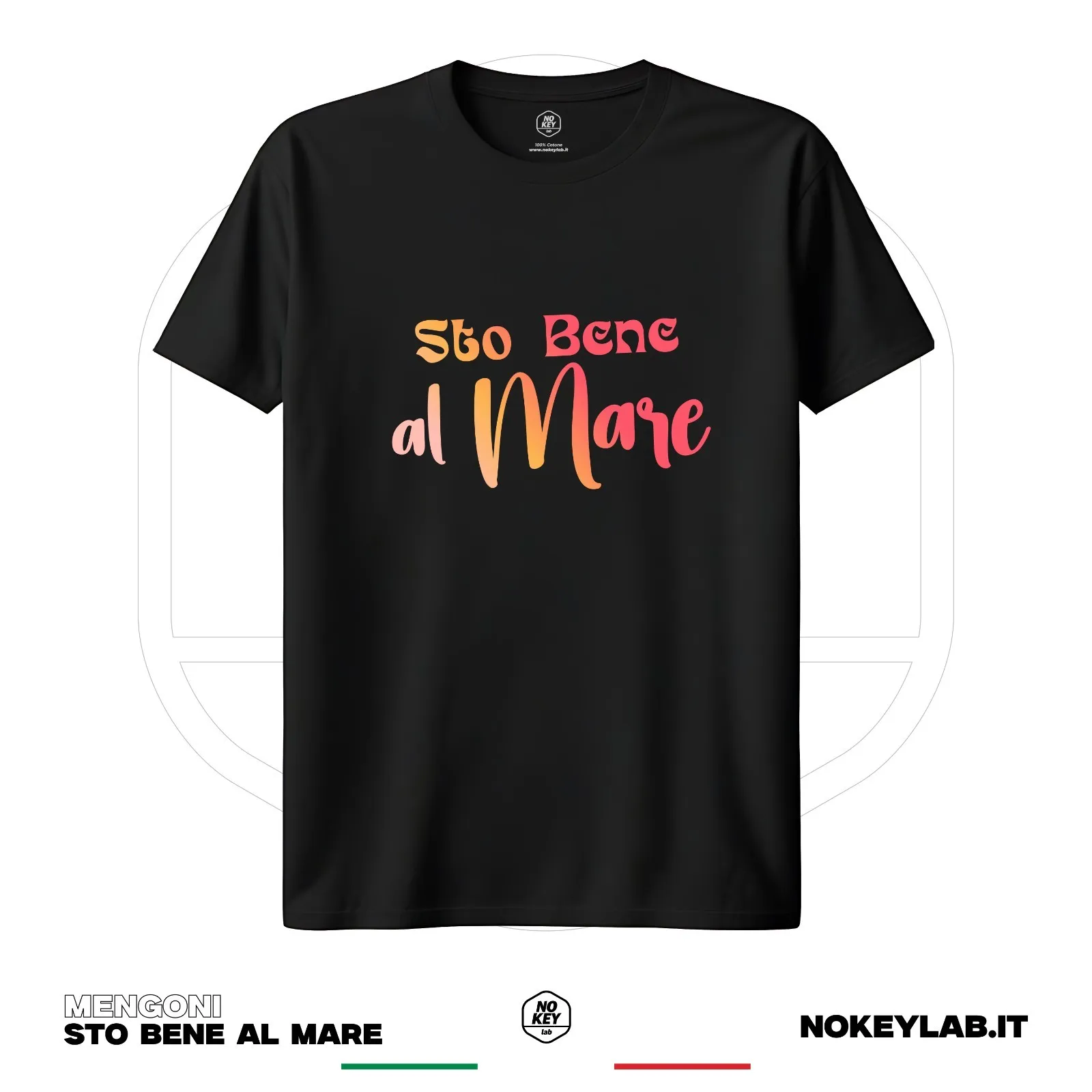 Marco Mengoni Sto Bene Al Mare Merch Concert T-shirt July June-