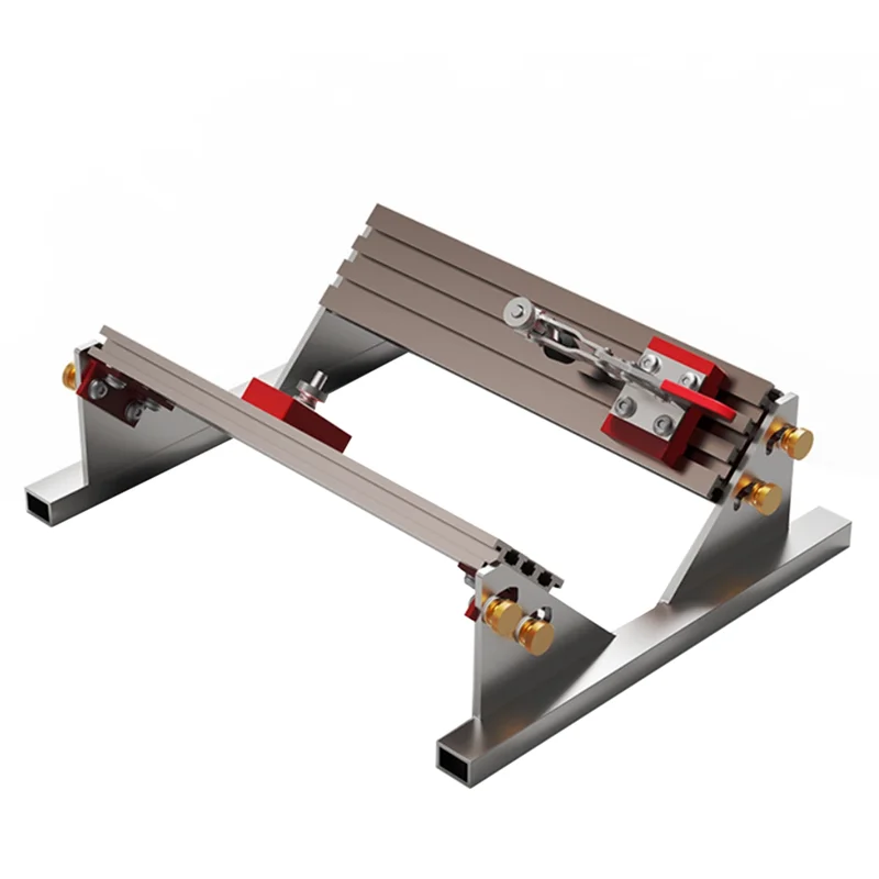 A21Q -Drawer Jig Locator,Adjustable Milling Table Saw Drawer Clamp Locator, Drawer Clip Positioner For Right Angle Assists