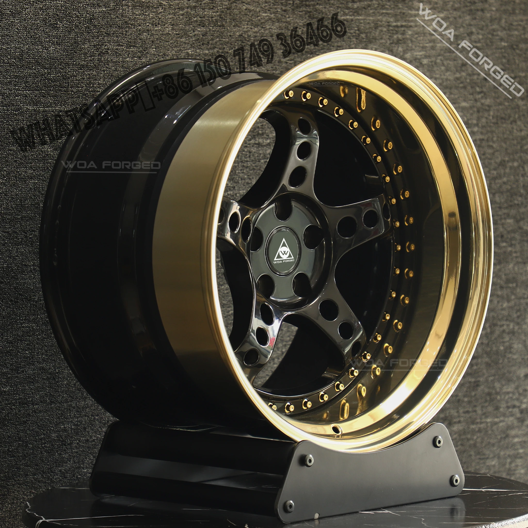 

New Custom 19x11 19inch 3piece Forged Wheels Rim for bmw F30 W212 W213 volvo Mustang Binfiniti 37 honda Accord 2025