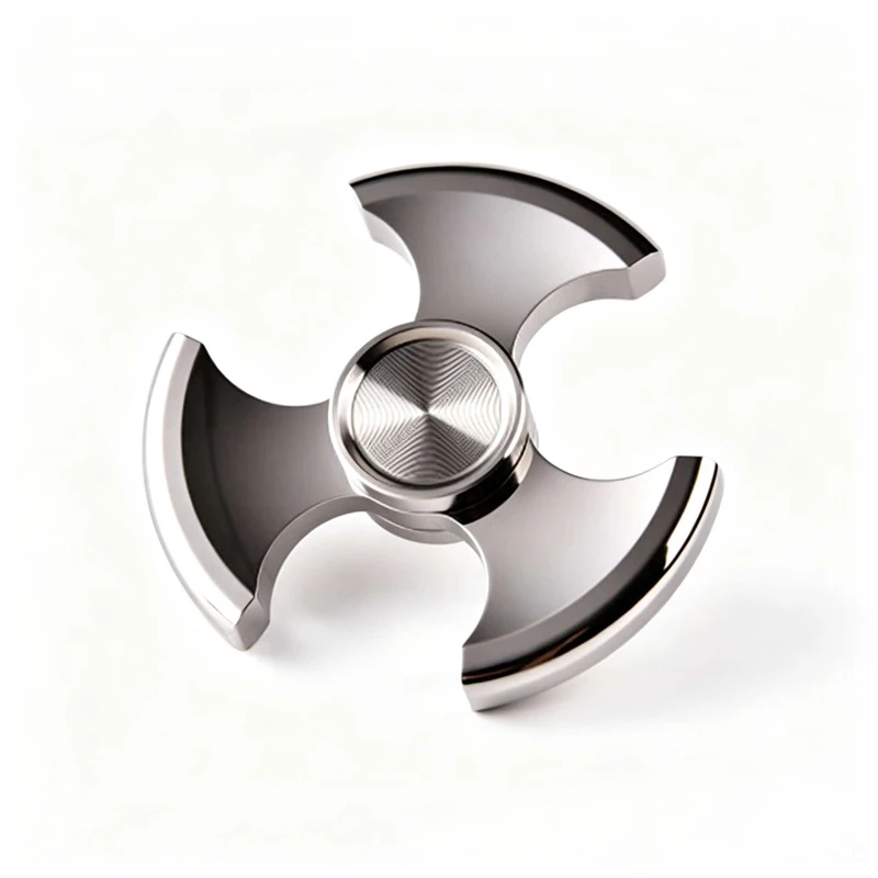 Premium Bearing Fidget Spinner Stainless Steel ADHD Anxiety Stress Reliever Toys EDC Cool Gadgets Exquisite Gifts For Adults