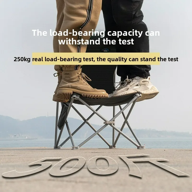 Guohe chaise de pêche Portable pêche en plein air tourisme pique-nique robuste Durable loisirs pliable chaise de Camping mobilier d'extérieur