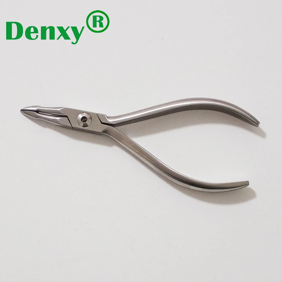 Denxy 1pc Orthodontic Weingart Plier Stable Clamping of Ortho Archwires and End Bending Dental Cutting Forcepts