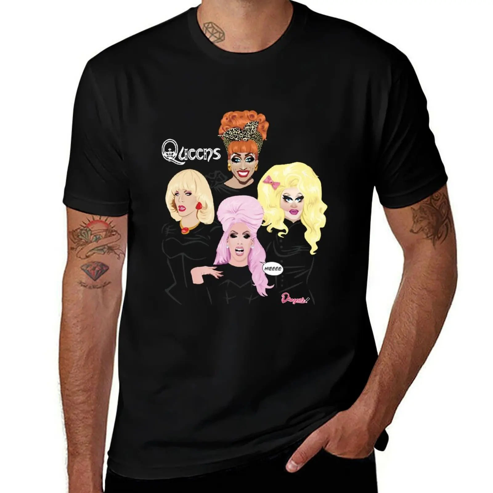 Queens from Drag Race T-Shirt Halloween Casual T-Shirt
