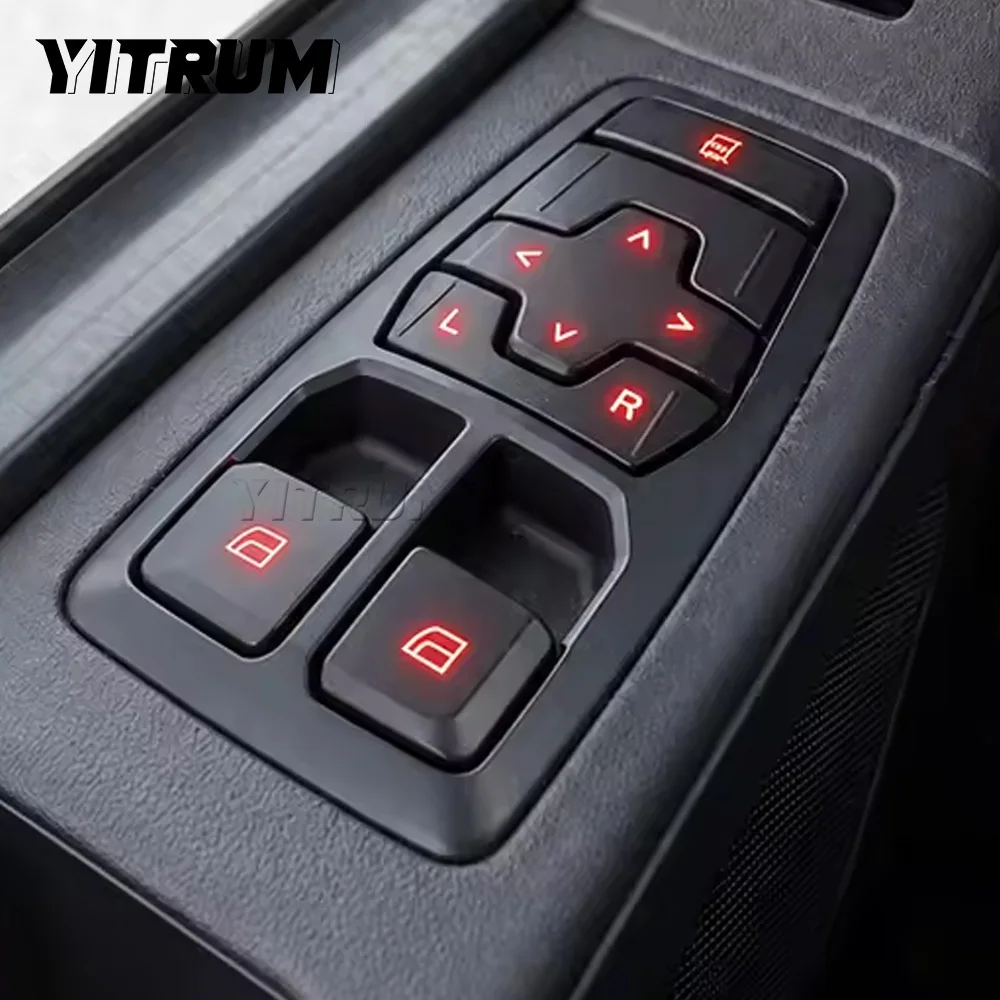 YITRUM Driver Side Window Button Switch Glass Lift Switch For Volvo VNL VNR 2018+ Truck Glass Lift Switch 24201767 24201770