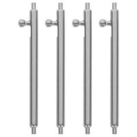 4 Pcs Watchband Quick Release Heavy Duty Stainless Steel Spring Bars Removal Tool 1 5 20mm Watch Accessories Repair Tool