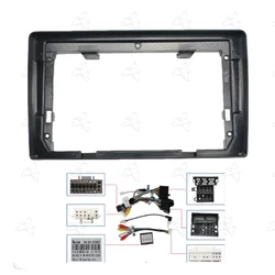 9 Inch Car Stereo Radio Fascia Dash Frame For 2004-2010 VOLKSWAGEN POLO  Android MP5 DVD Audio Fitting Trim Kits Panel