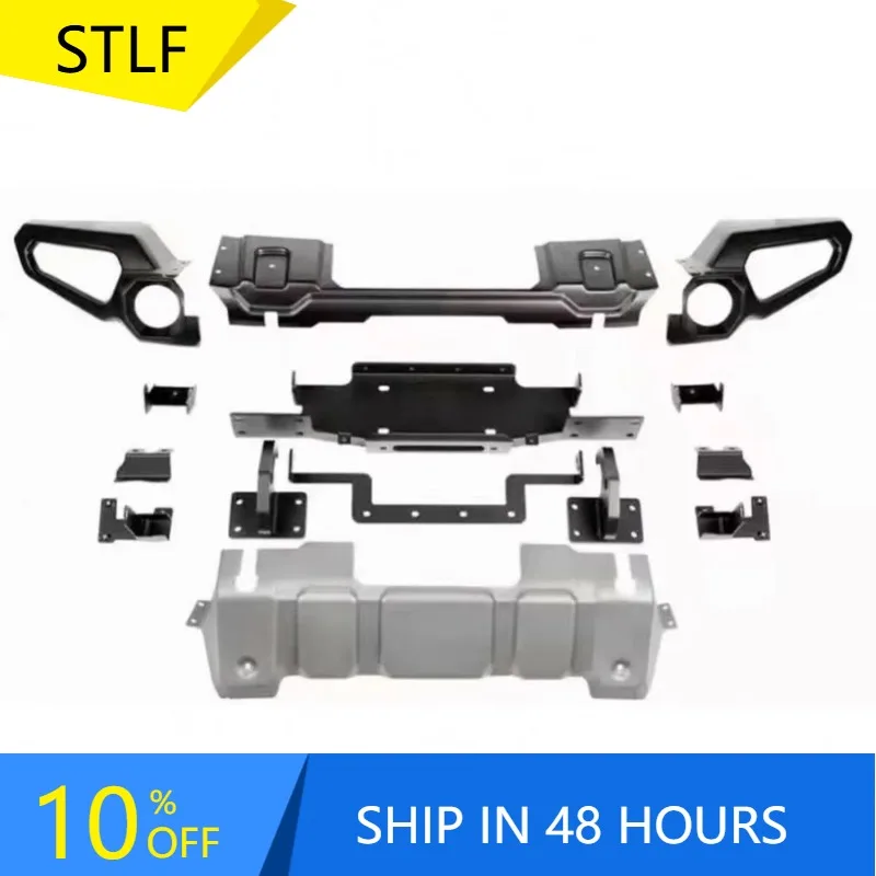 

Zuimi High-end Gobison 2018 Black Powder-Coated Car Offroad 4x4 Auto Accessories RR Front Bumper For Wrangler JL