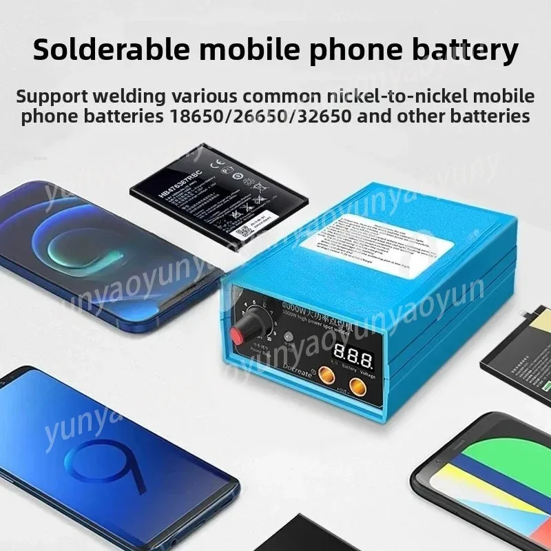 New Style 220V 5000W Portable High-Power Spot Welder – Mobile Phone Cell Welding