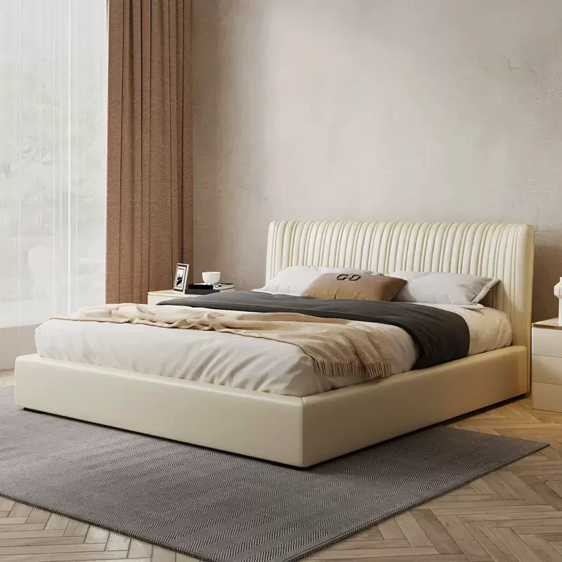 

Modern Wood Double Bed Cheap Bedroom Elegant Queen Full Size Frames Bed Twin House Luxury Camas De Dormitorio Furniture Home